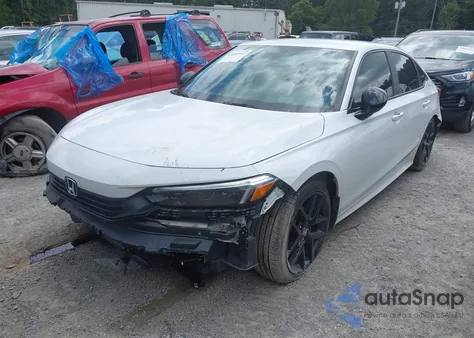 2022 Honda Civic Sport z USA, uszkodzony, nr VIN 2HGFE2F55NH524176